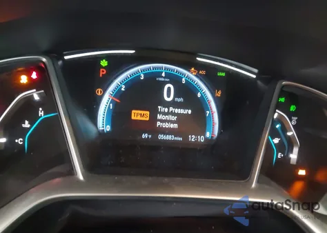 2020 Honda Civic Ex z USA, uszkodzony, nr VIN 19XFC1F36LE005689